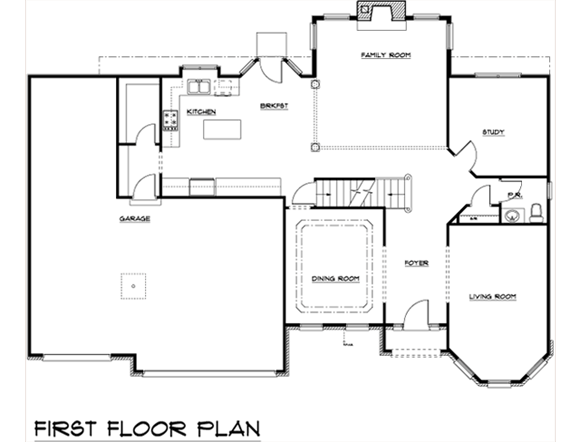 Springbank 1st Floor Plan